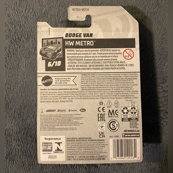 "🥦5/$25🥦" Hot Wheels Dodge Van - Picture 4 of 5